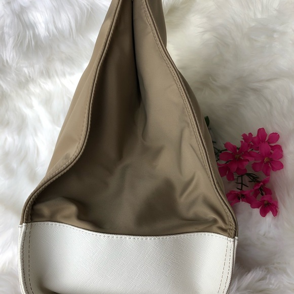 SOLD!!!!!!! Tory Burch Ella Nylon/Leather Tote - Picture 5 of 8